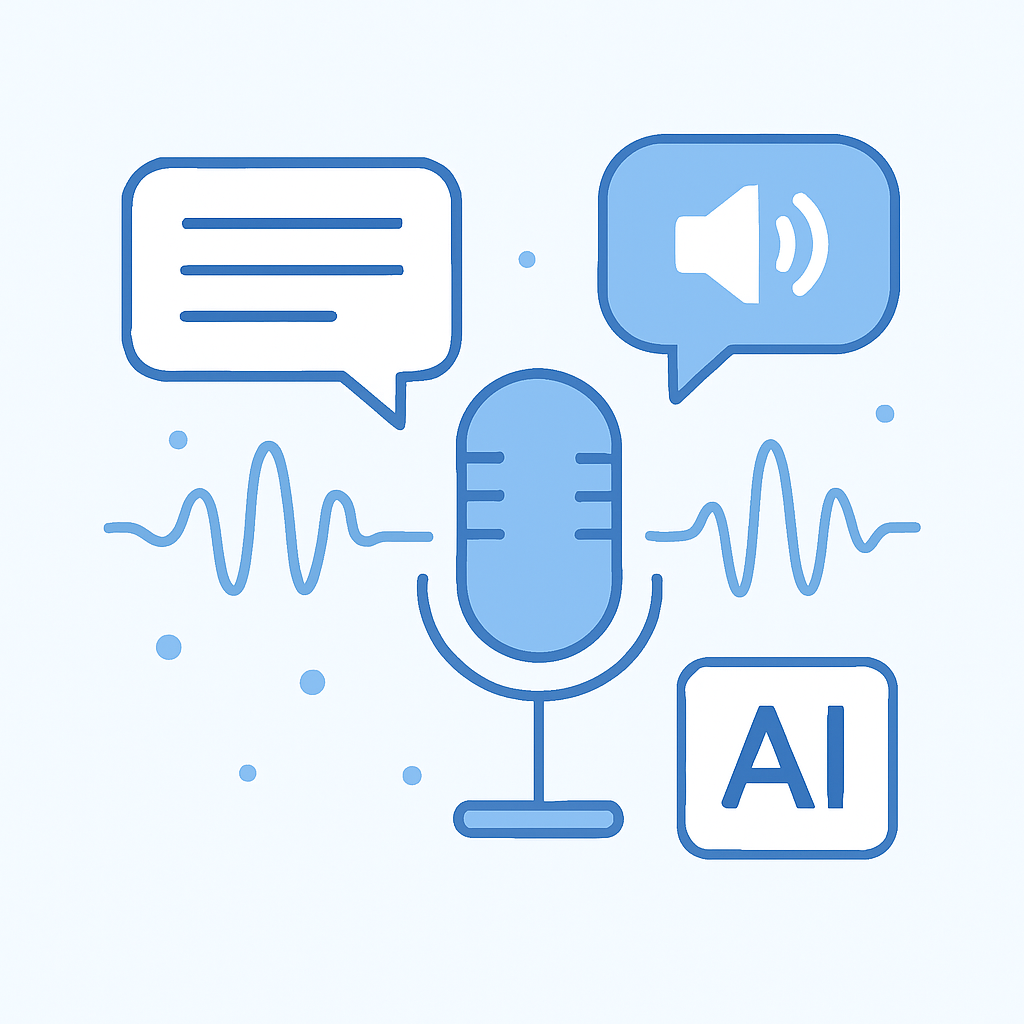 AI语音转换功能示意图
